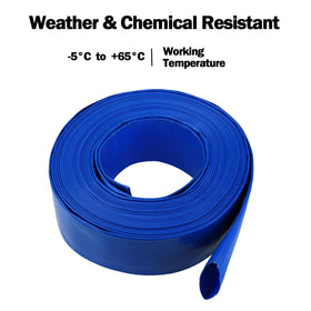 Eastrans high-pressure pool hose rated to 90 PSI