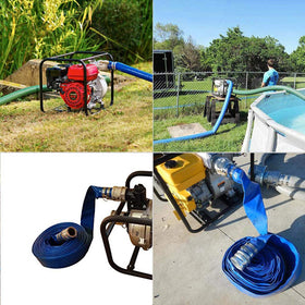 Eastrans hose coiled for compact storage after use.