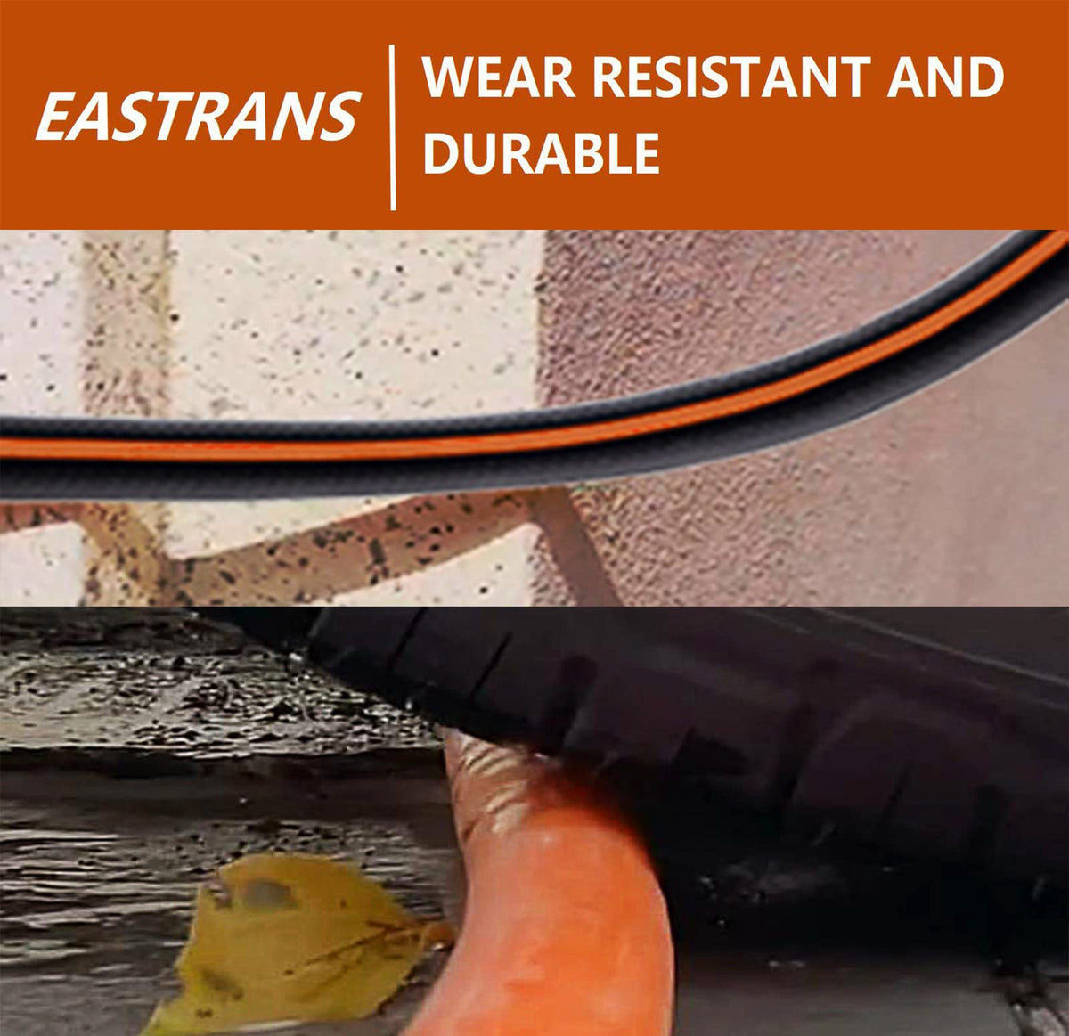 Eastrans swivel grip design reduces twisting during setup.