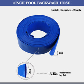 Eastrans three-ply reinforced pool hose resisting tears during heavy use