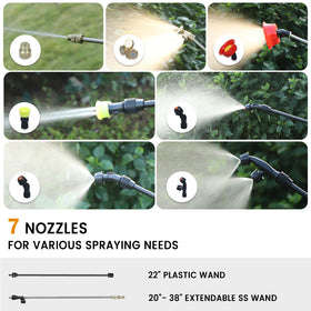 Eastyle backpack sprayer with ergonomic straps reduces fatigue during long spraying sessions