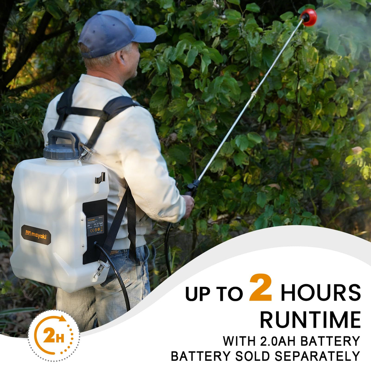 Eastyle seven-nozzle kit offers versatile spray options for plants and weeds