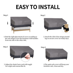 Easy-Going all-round protection for rain, sun, snow, and dust.