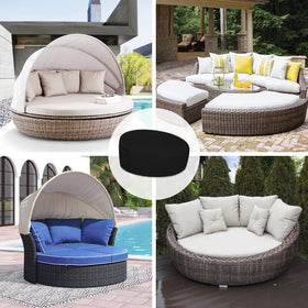 Easy-Going daybed cover dimension guide helps choose proper sizing.