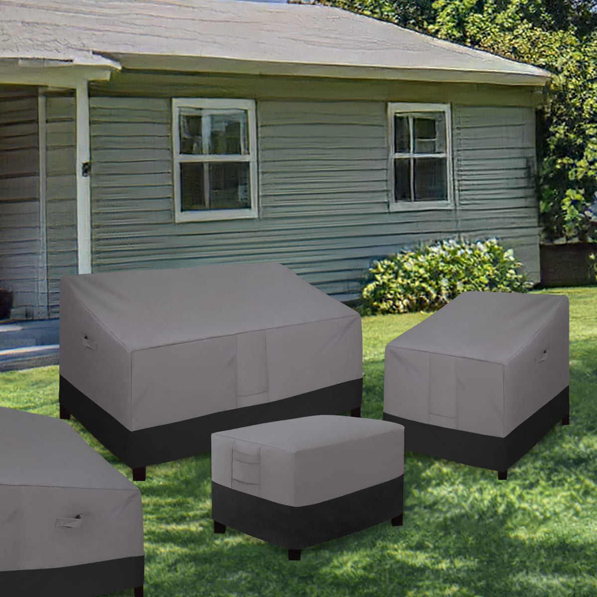 Easy-Going ottoman cover is simple to wipe clean after use.
