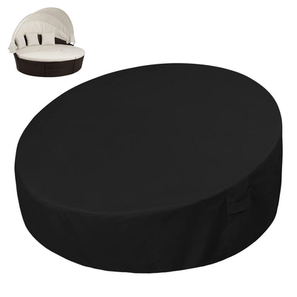 Easy-Going heavy duty daybed cover 75dia, round fit and rain protection.