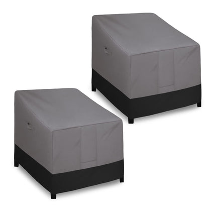 Easy-Going outdoor chair cover waterproof 2-pack protects chairs in wet weather