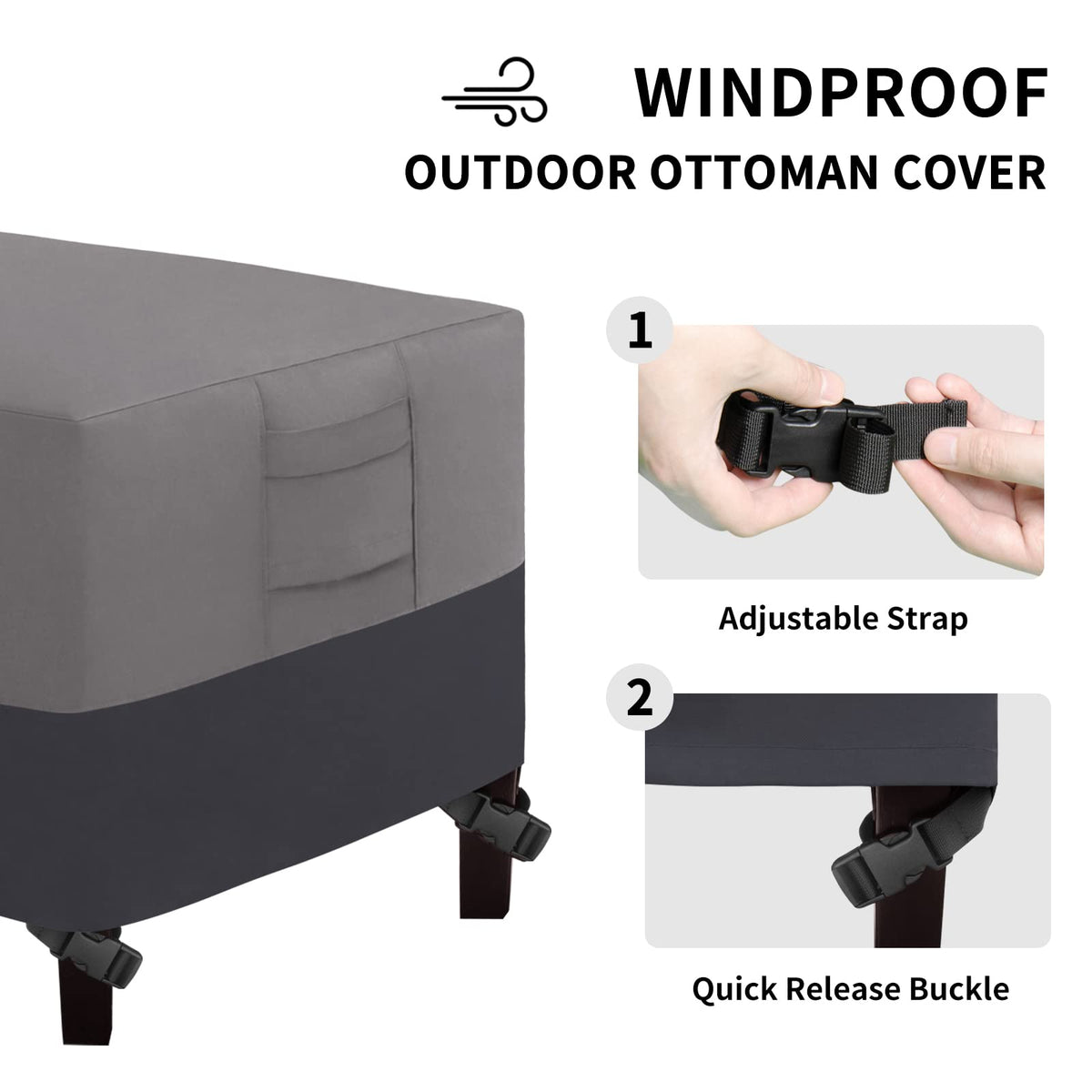 Easy-Going easy-clean surface lets you wipe away dirt