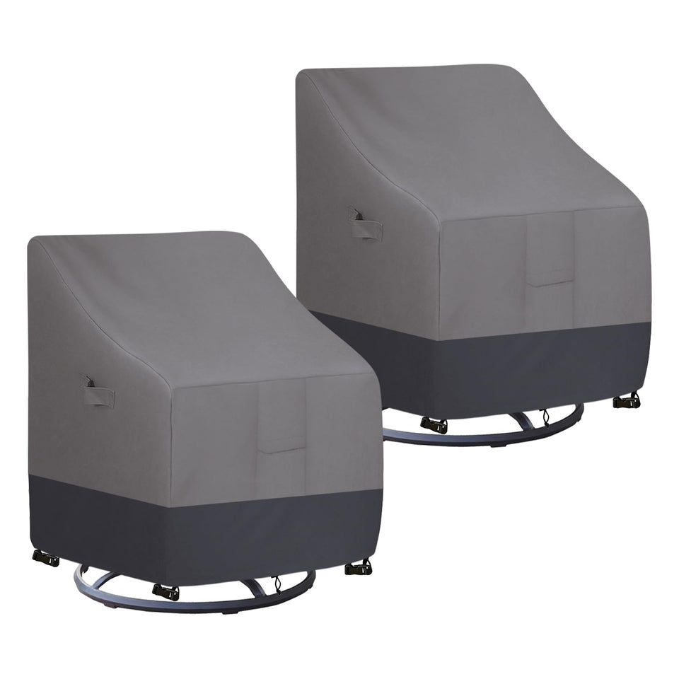 Easy-Going front-view swivel chair cover protecting chair from rain and sun