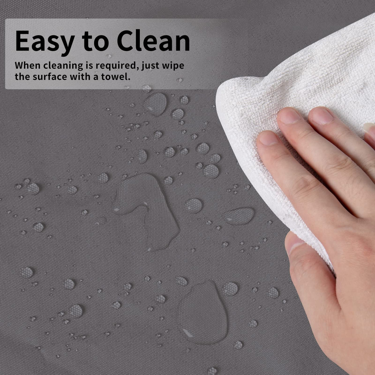 Easy-Going storage bag included for neat, portable storage