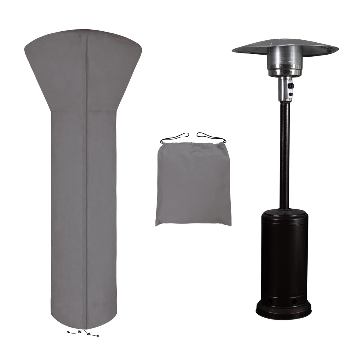 Easy-Going patio heater cover waterproof protects against rain and dust