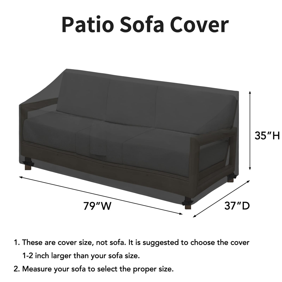 Easy-Going tape-sealed seam design blocks moisture for a dry seating area.
