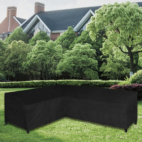 Easy-Going waterproof oxford fabric with PVC back coating shields outdoor furniture.