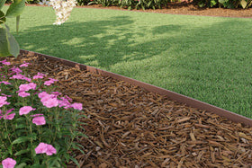 USA-made EasyFlex edging for durable garden borders
