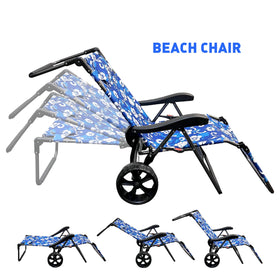 EASYGO BEACH CART CHAIR 5-position recline for comfort