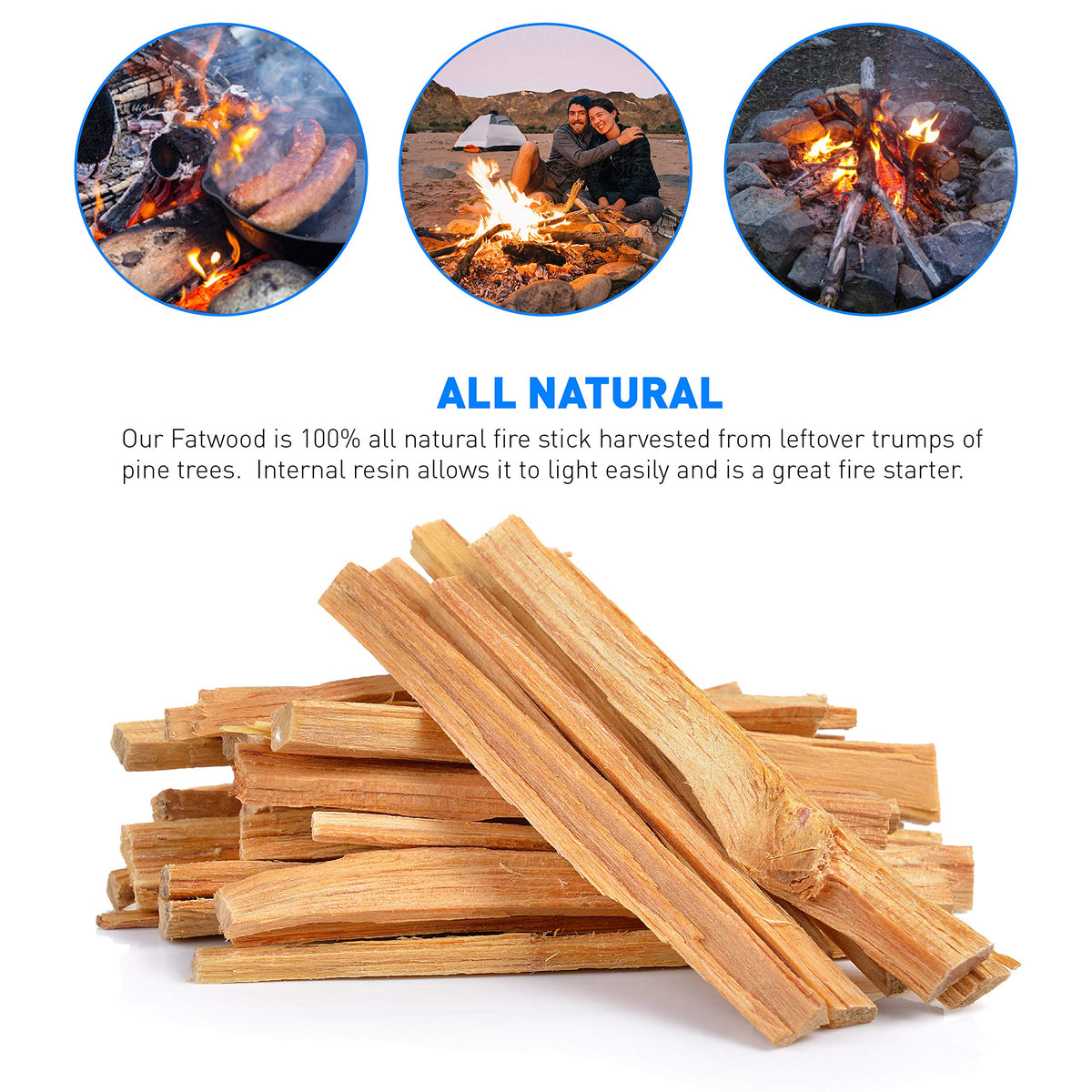 EasyGo Eco-Stix packaging supports safe, clean burns in fireplaces