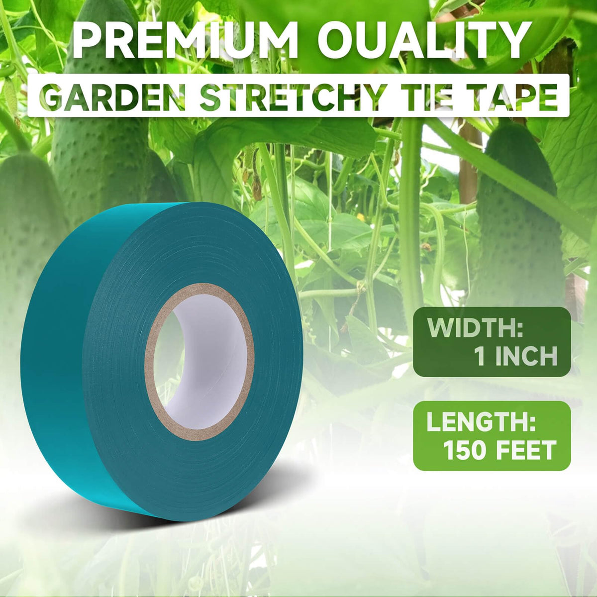 Easytle stretch tape used for training vines safely around stems