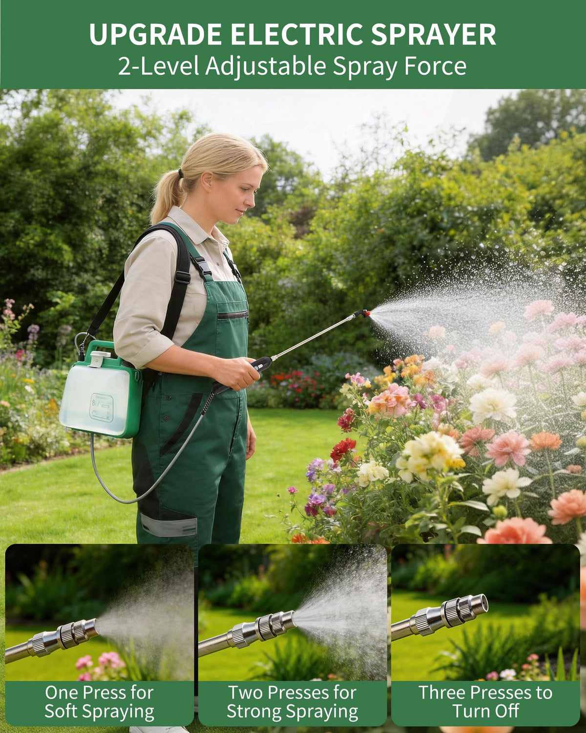 Easywave retractable wand extends reach to high and low targets