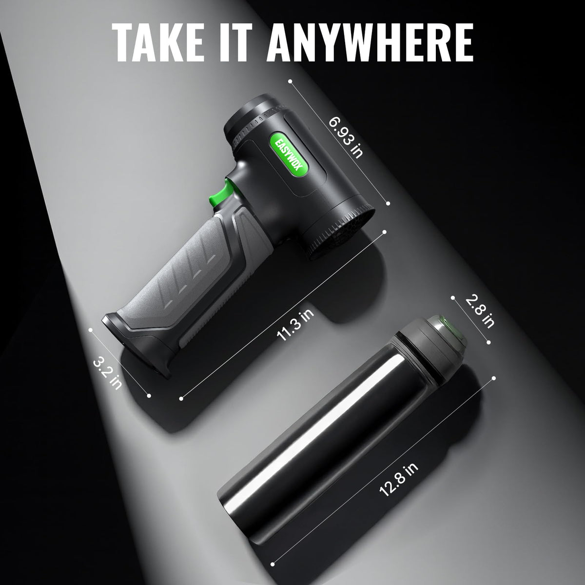 EasyWox 8x3000mAh battery pack indicates long runtime