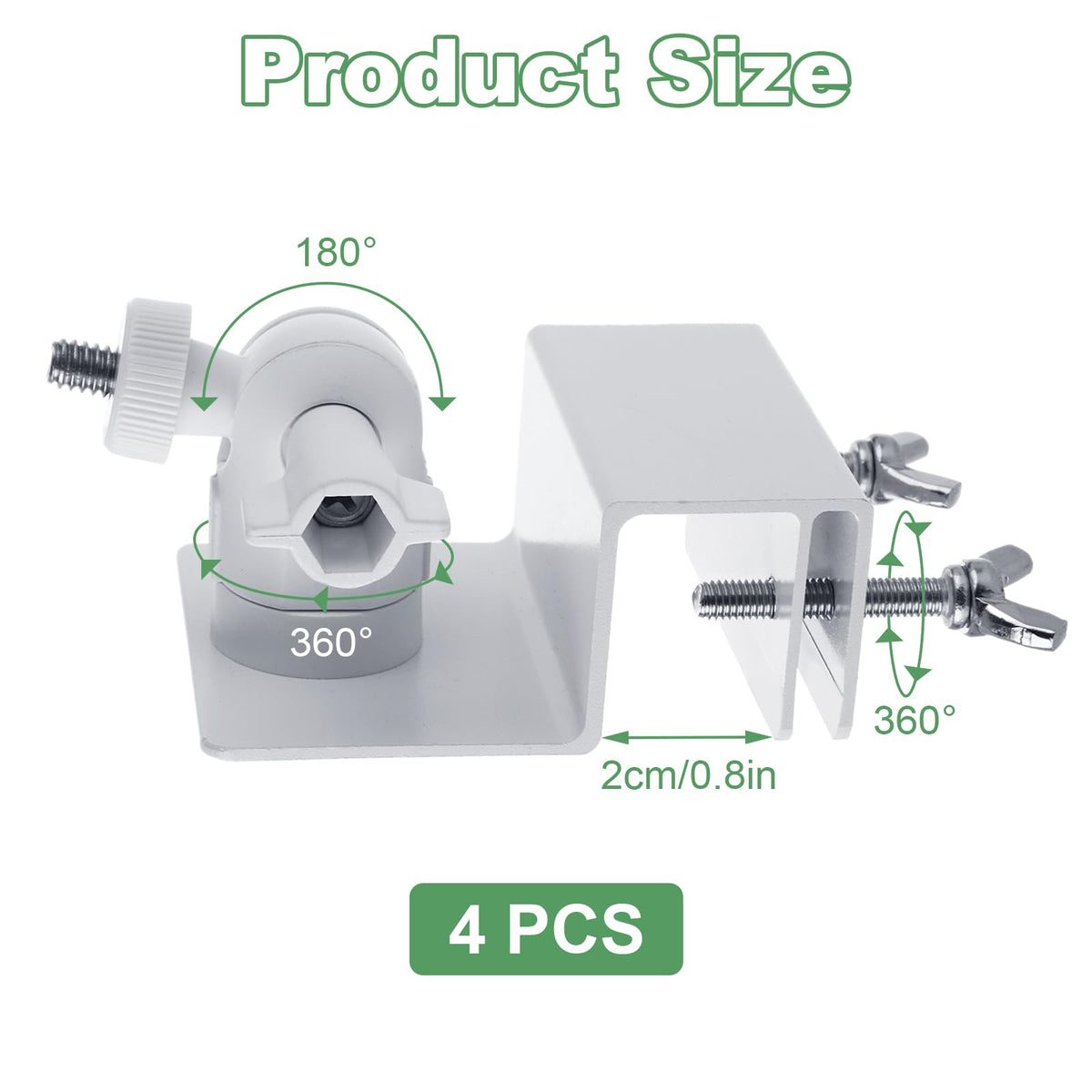 EATHEATY gutter mount aligns Arlo and similar cameras' solar panels quickly.