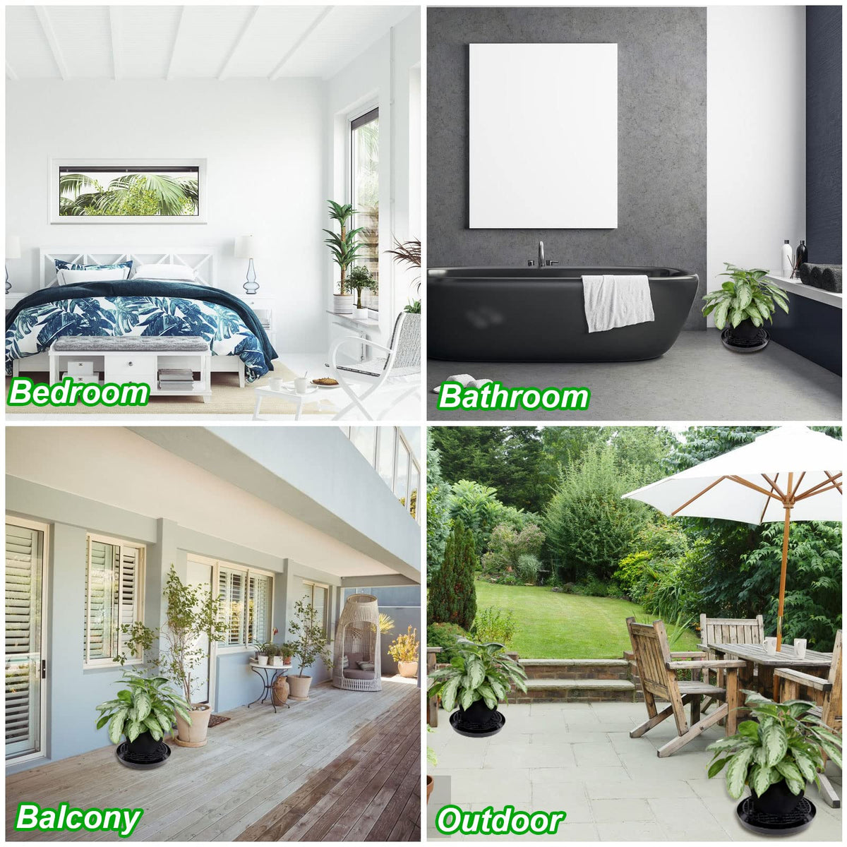 EATHEATY versatile stand for indoor and outdoor plant displays