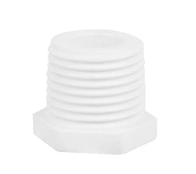 Eau PVC plug material emphasizes durability and high-tensile strength for outdoor plumbing