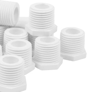 Eau PVC cap offers sound deadening qualities for quieter water lines