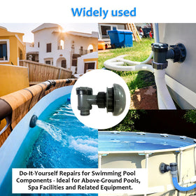 EAYBOMC Durable plastic valve designed for outdoor pool use