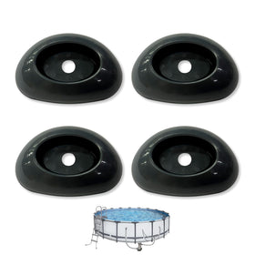 EAYBOMC footing cap for Bestway Steel Pro MAX pool improves stability and safer footing.