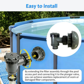 EAYBOMC Inlet Strainer P6H1317 preventing debris in the filtration line