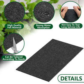 EBaokuup capillary mats with absorbent felt for steady moisture