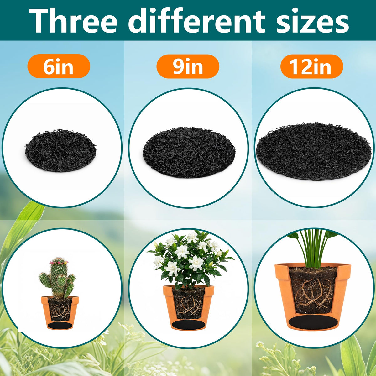 EBaokuup lightweight reusable drainage solution for easy plant care