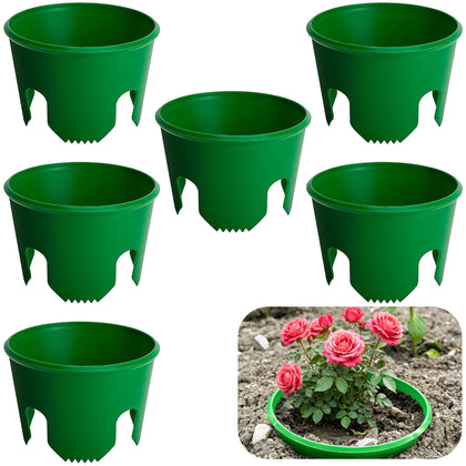 EBaokuup planting grow ring closeup shows durable 7-inch ring directing water to roots