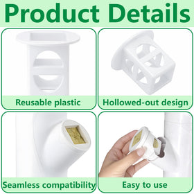 EBaokuup PP material cups; lightweight, reusable, and easy to clean.