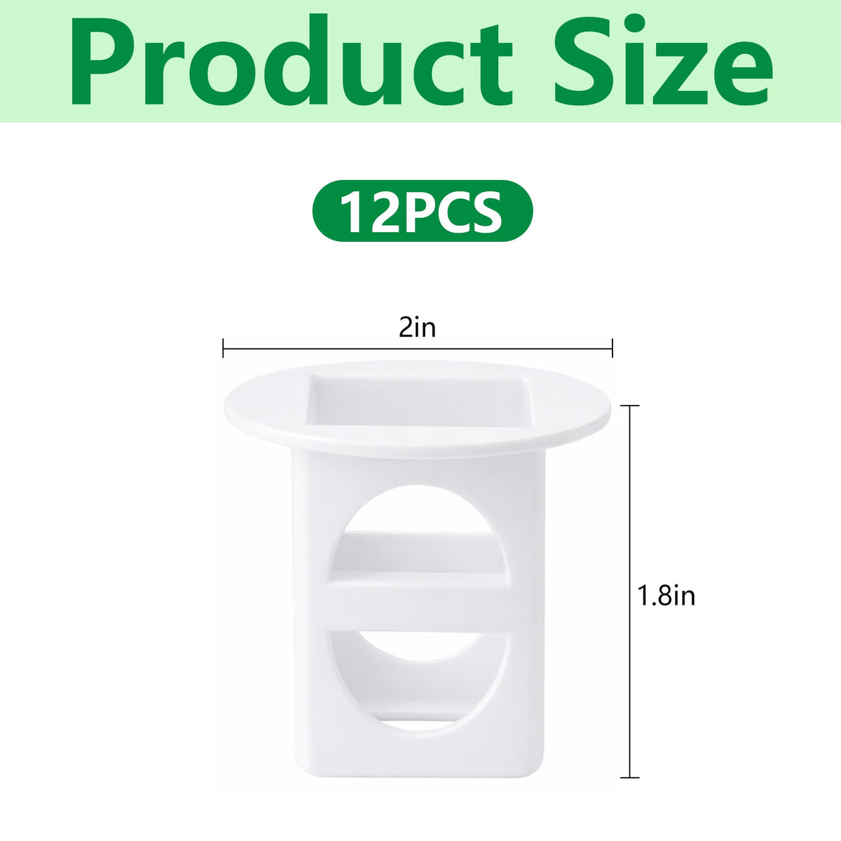 EBaokuup hydroponic cups; perforated design supports stable water flow and aeration.
