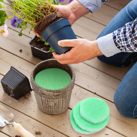 EBaokuup 6-pack planter filler mats green ready-to-use for gardening