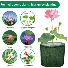 EBaokuup breathable mesh design prevents soil loss while supporting plants.