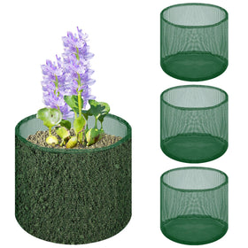 EBaokuup pond plant bag mesh pot shows breathable design for healthier roots
