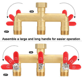 EBH outlet thread detail three-quarter-inch supports universal compatibility