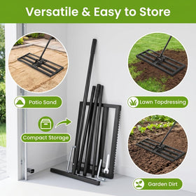 EBIEFLY heavy-duty outdoor leveling tool for rugged yards