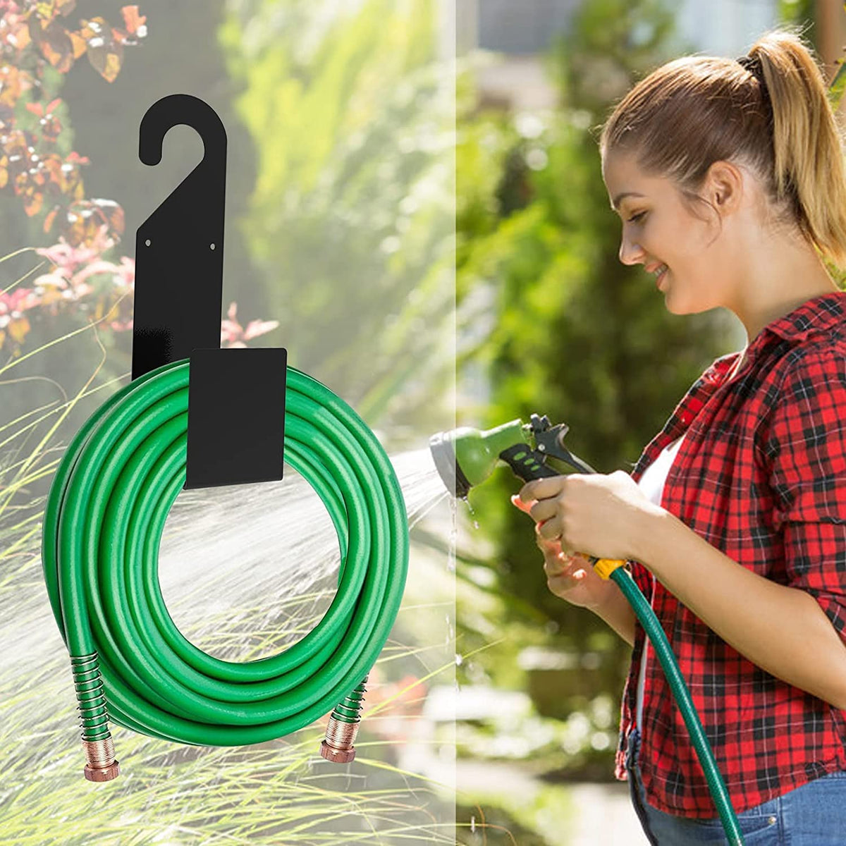 Ebliiny fits up to 150ft expandable hoses.