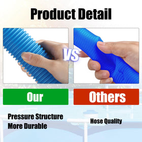 EBOOT 29060e UV-resistant PE EVA hose resists sun and temperature for long life.