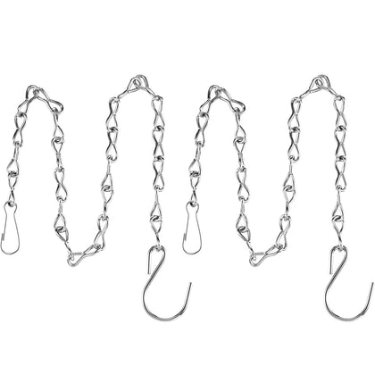 EBOOT hanging chain for bird feeders holds up to 20 lbs for sturdy outdoor use.