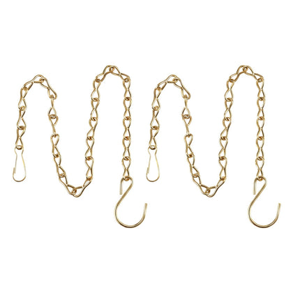 EBOOT hanging chain for bird feeder; sturdy outdoor display.