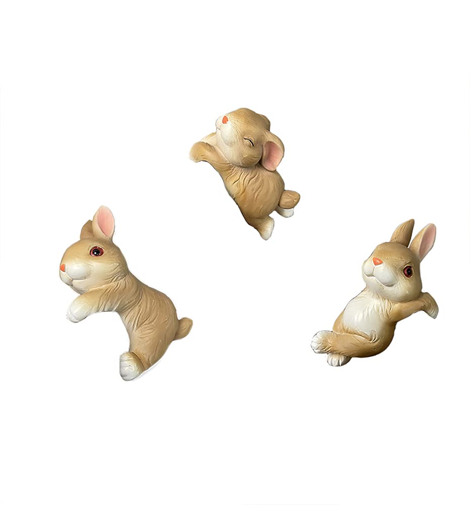 Ebrima bunny figurine planter hanger-7: charming decor for porches and shelves