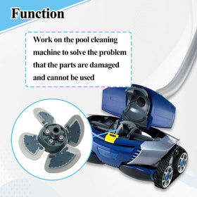 Close-up of durable plastic and rubber engine parts from Ebrmeiwo