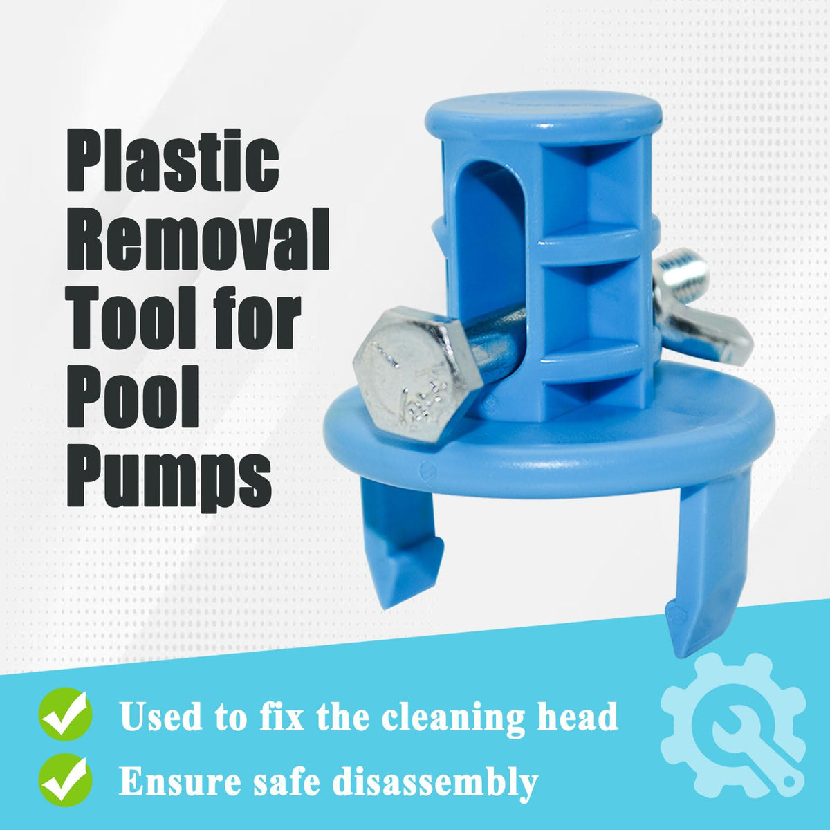 Ebrmeiwo removal tool metal screw secures cleaner head installation