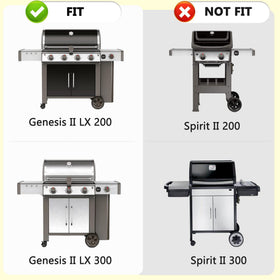 Ebusin adjustable four-jaw fork grips meat securely for roasting.