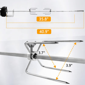 Ebusin rust-resistant stainless parts simplify cleaning and maintenance.