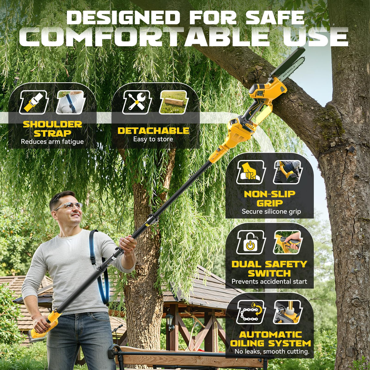 Ecarke complete accessory kit with safety gear and extras